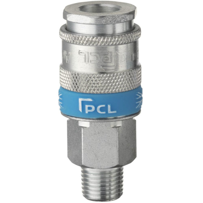 Szybkozłączka pneumatyczna 1/4” z gwintem zewnętrznym PCL AC71CM XF