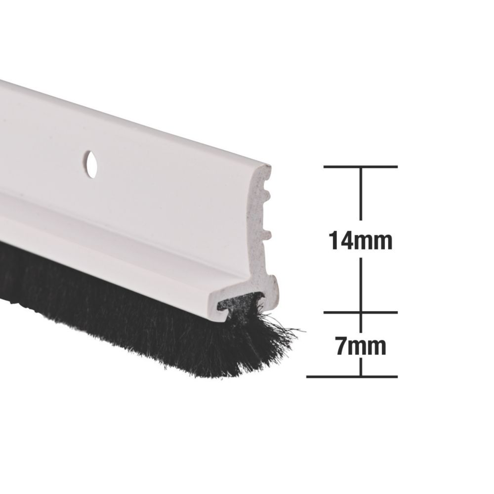 Stormguard Door & Window Strips White 1.05m 5 Pack — Screwfix EU