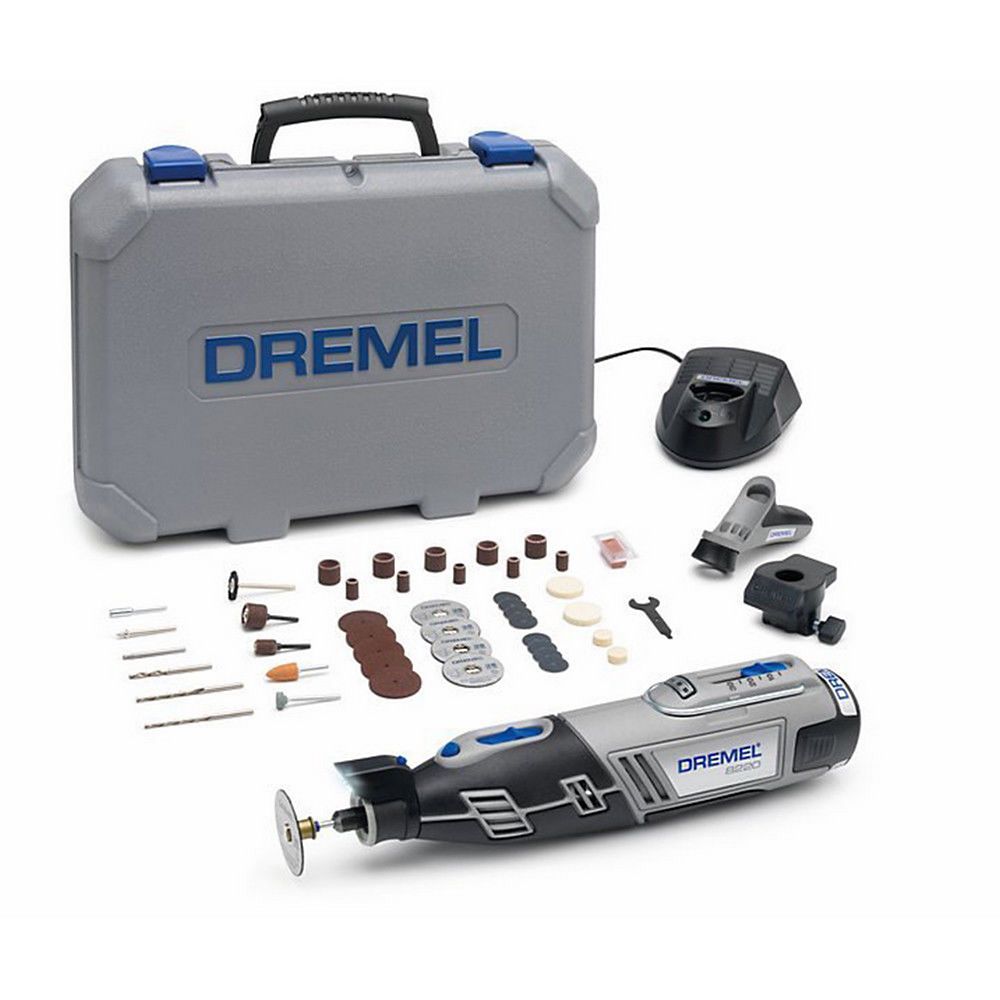Dremel - Outil multifonction 8260 - 2 x 3,0 ah chargeur coffret