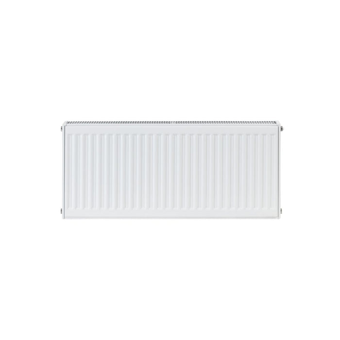 Radiateur eau chaude à double panneau Flomasta type 22 400 x 1000mm blanc