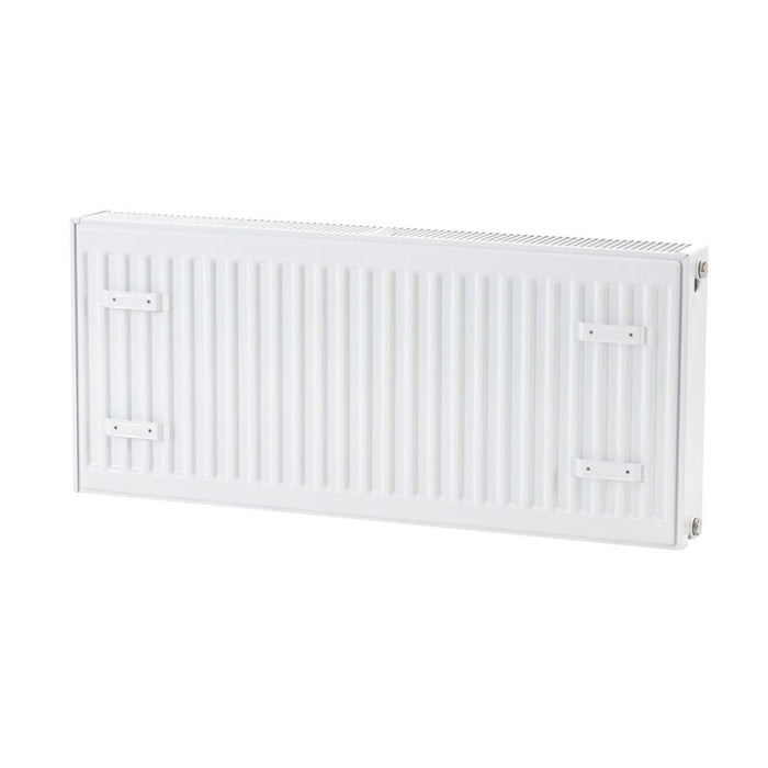 Radiador Flomasta con panel doble Plus y convector simple, 600 x 400 mm, tipo 21, blanco, 1824 BTU