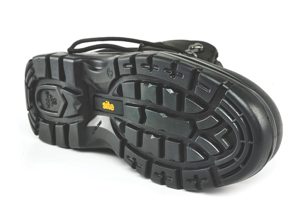 Site Onyx, botas de seguridad, negro, talla 8