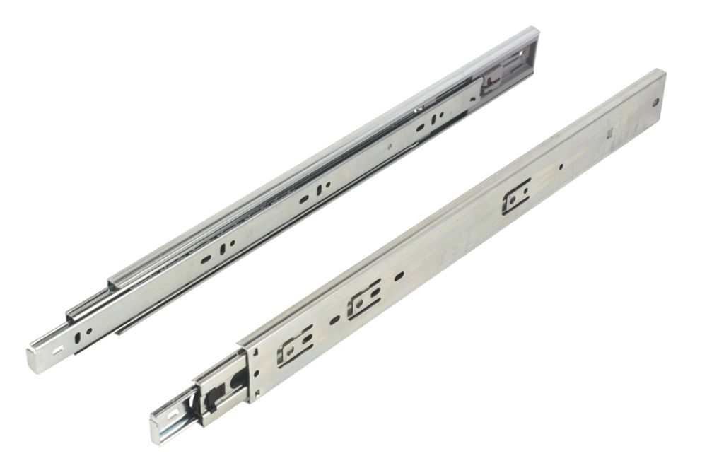 Soft-Close Ball Bearing Drawer Runners 450mm 2 Pack