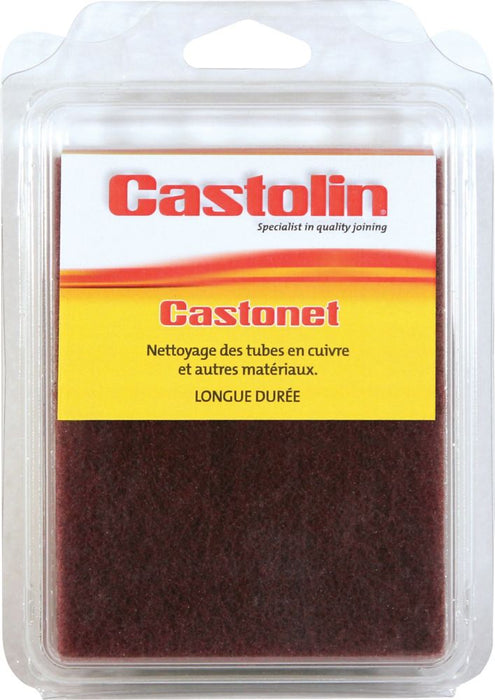 Abrasifs de nettoyage pour cuivre Castolin x 135mm Titre 20 Dtex, lot de 5