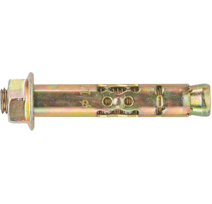 Rawlplug Rawlok Sleeve Anchors Zinc-Plated & Yellow-Passivated 10mm x 95mm M8 25 Pack