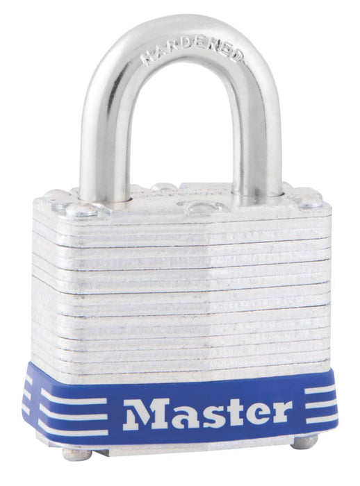 Master Lock 3EURD - Candado de acero laminado resistente al agua de 40 mm