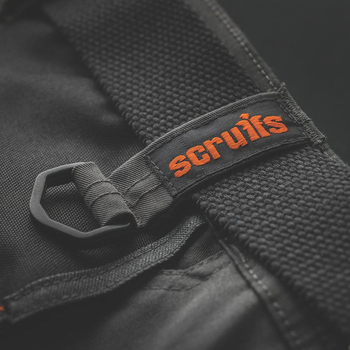 Scruffs Pro Flex Holster, pantalón de trabajo, grafito, talla 50, largo 81 cm