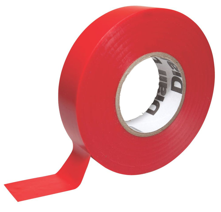 Diall  Insulating Tape Red 33m x 19mm