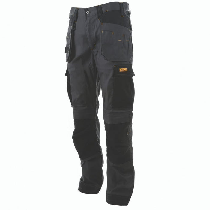 DeWalt Barstow, pantalones de trabajo con bolsillos de pistolera, gris carbón (cintura 36", largo 29")