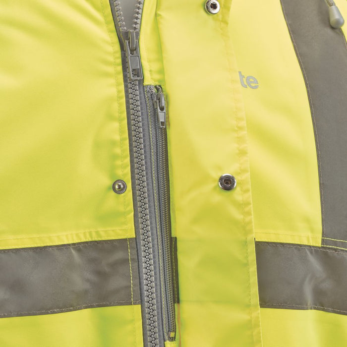 Site Shackley, chaqueta de alta visibilidad, amarillo, talla XXL (pecho 60")