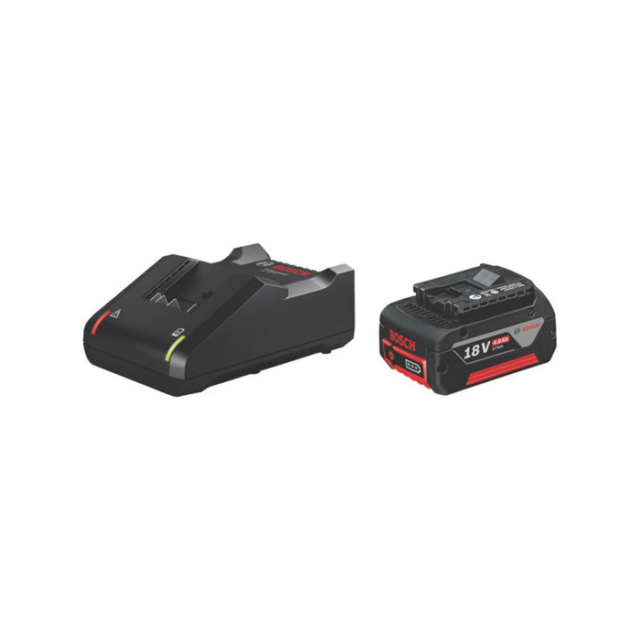 Bosch GBA 18V 4.0Ah Li-Ion Coolpack Battery & Charger Starter Set 2 Pack