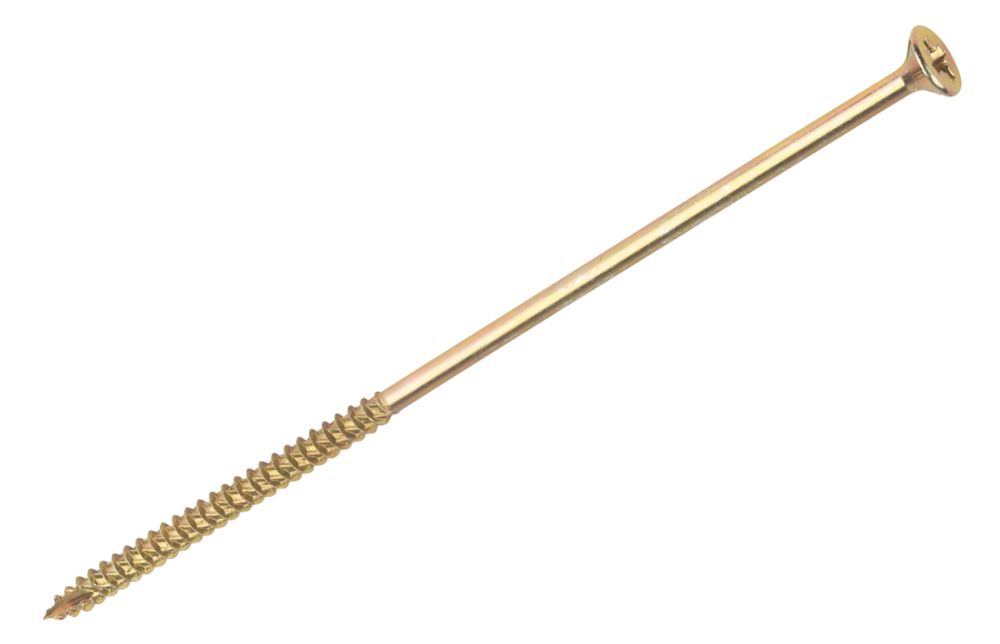 TurboGold  PZ Double-Countersunk  Multipurpose Screws 6mm x 180mm 50 Pack