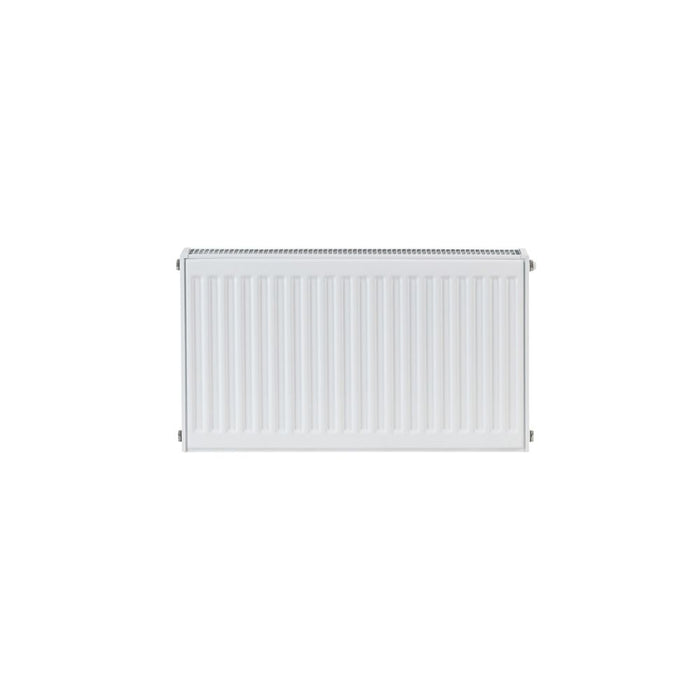 Radiateur eau chaude à double panneau Flomasta type 22 400 x 600mm blanc