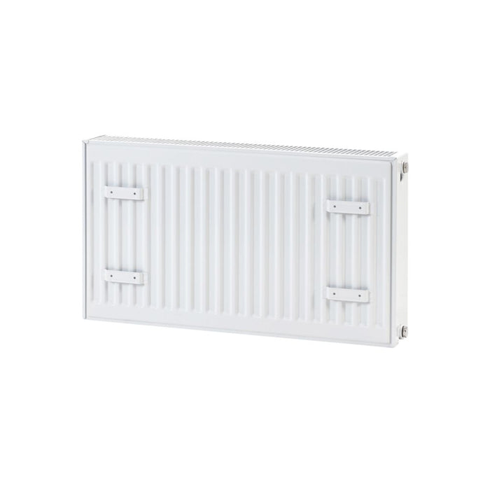 Radiateur eau chaude à double panneau Flomasta type 22 400 x 600mm blanc