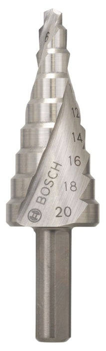 Bosch HSS Step Drill Bit 4-20mm