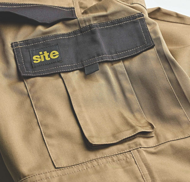 Site Pointer Work Trousers Stone Black, Size 48, Length 81 cm