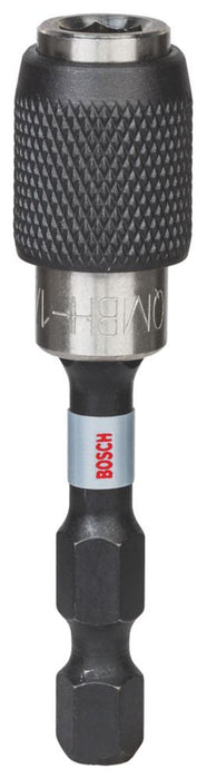 Bosch, portapuntas magnético de liberación rápida hexagonal Impact Control de 1/4", 60 mm