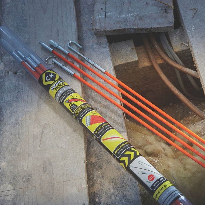 C.K Mighty Rod 5mm Flexible Cable Rod Set 10m — Screwfix EU