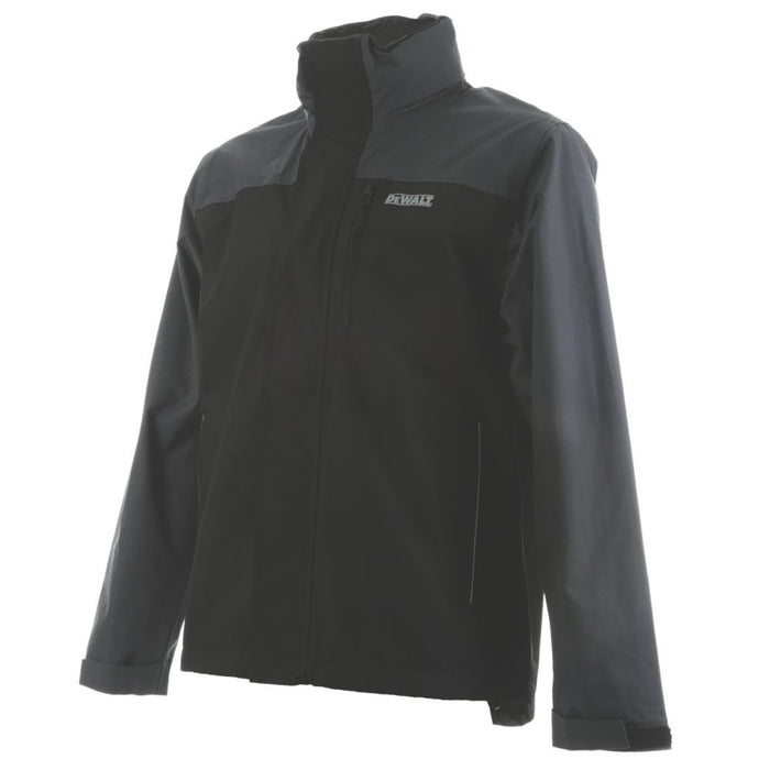 DeWalt Storm, chaqueta impermeable, negro/gris, talla XL (pecho 45-47")
