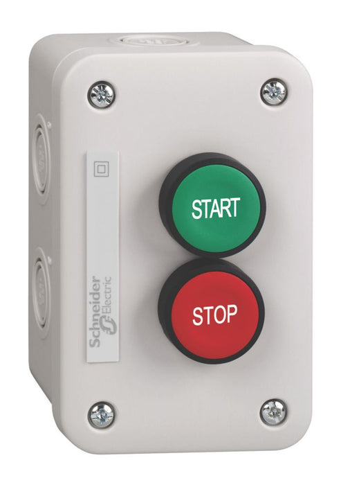 Station de commande complète à bouton-poussoir encastré Schneider Electric XALE2151 bipolaire NO/NF