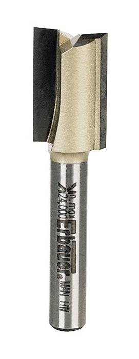 Erbauer  14" Shank Double-Flute Straight Router Cutter 12.7 x 19mm