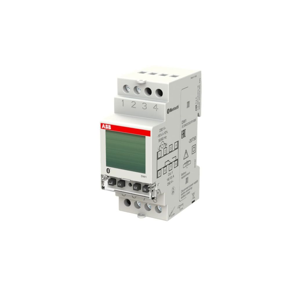 ABB DW1 Digital Time switch — Screwfix EU