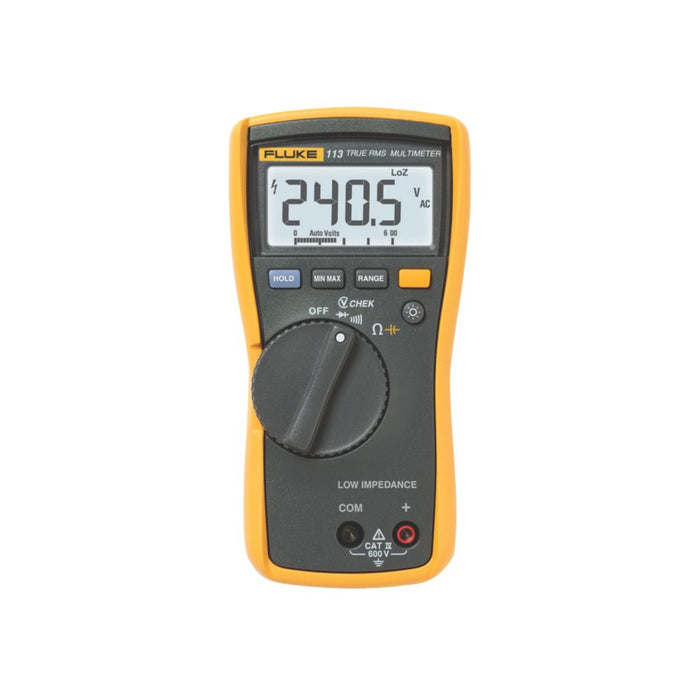 Fluke - Multímetro digital 113 CA/CC, 600 V