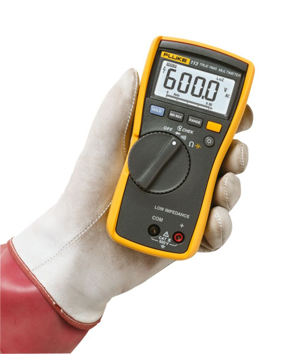 Fluke - Multímetro digital 113 CA/CC, 600 V