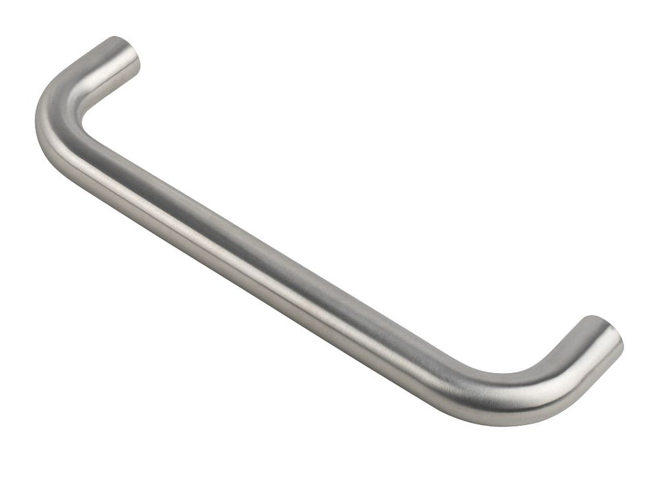 Eurospec Fire Rated D Pull Handle Polished Stainless Steel 19mm x 169mm