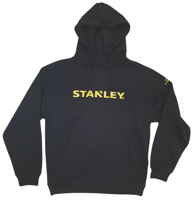 Bluza robocza z kapturem Stanley Montana czarna M obwód klatki piersiowej 99–104 cm