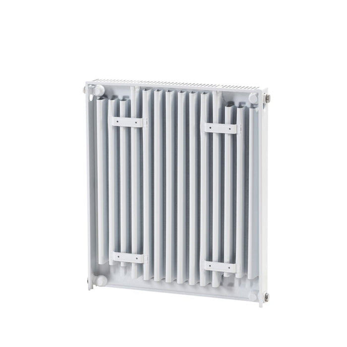 Radiateur eau chaude à simple panneau Flomasta type 11 600 x 600mm blanc