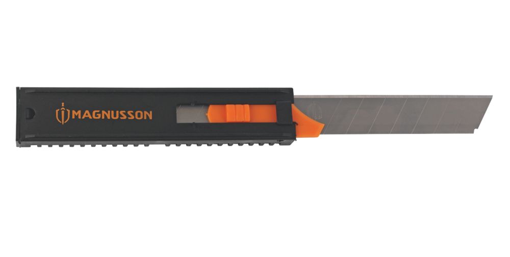 Magnusson - Cuchillas para cúter, 18 mm, pack de 10