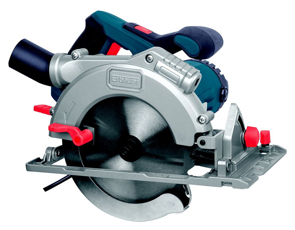 Erbauer ECS1400 1400W 165mm Electric Circular Saw 240V Screwfix EU