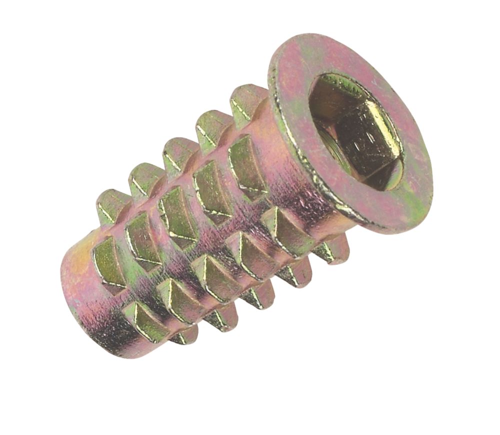 Insert Nuts Type D M6 x 20mm 50 Pack — Screwfix EU