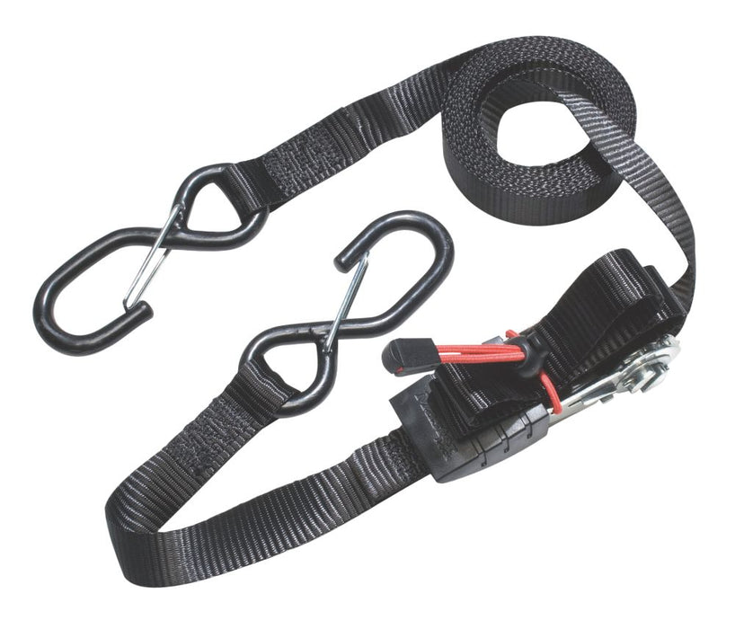 Master Lock Ratchet Straps with S-Hooks 4.25m x 25mm