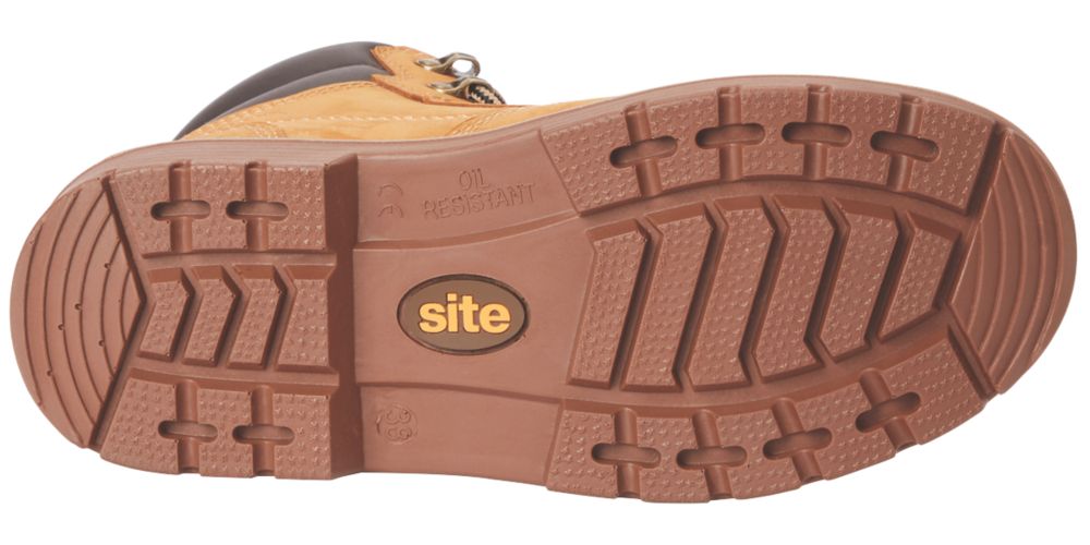 Site Skarn  Ladies Safety Boots Honey Size 5