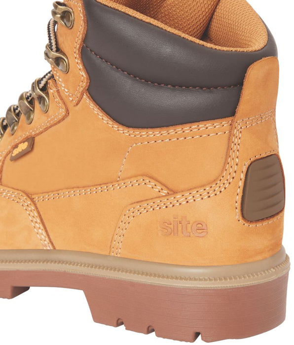 Site Skarn  Ladies Safety Boots Honey Size 5