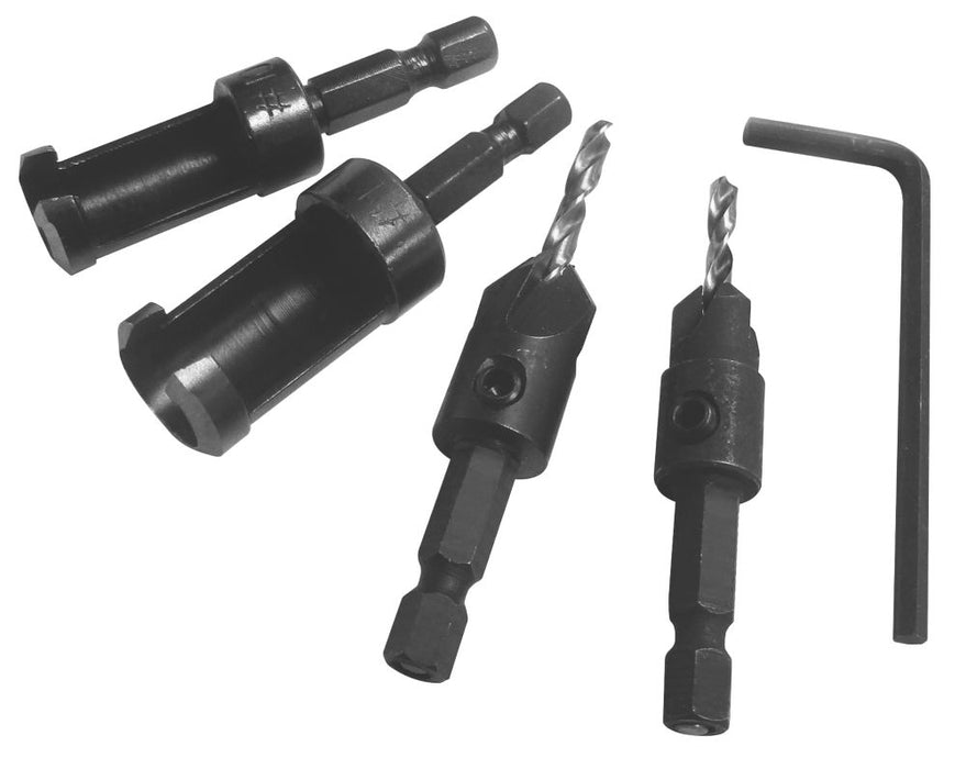 Erbauer  Plug Cutter & Countersink Set 4 Pieces