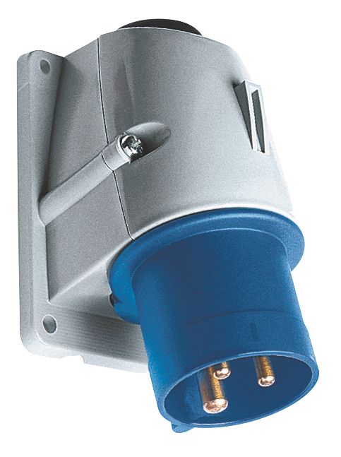 Abb Controller Plug ABB 16A 2P+E Surface Plug 250V — Screwfix EU