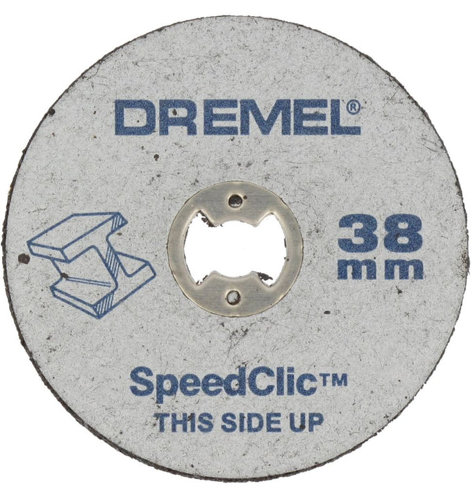 5 disques métaux à tronçonner Dremel SpeedClic 38 mm
