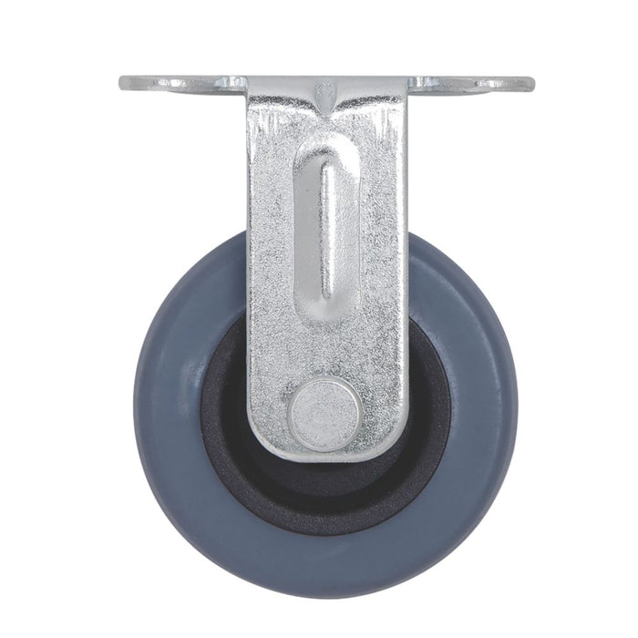 Roulette fixe en caoutchouc thermoplastique à usage intensif 50mm