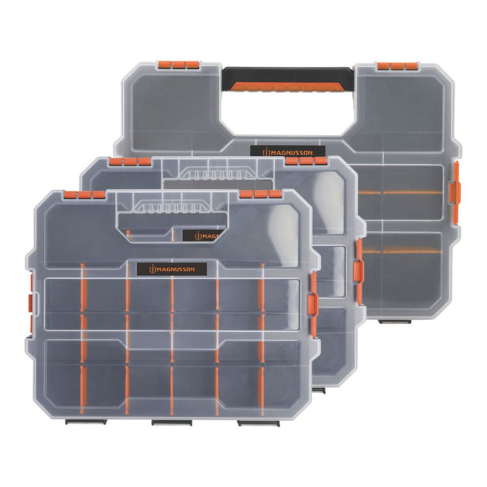 Magnusson  Compartment Organiser Case 3 Piece Set