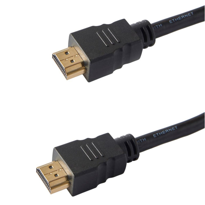 Cable HDMI con clavija dorada de 5 m