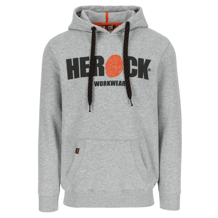 Sweter z kapturem Herock Hero jasnoszary L obwód klatki piersiowej 100 cm