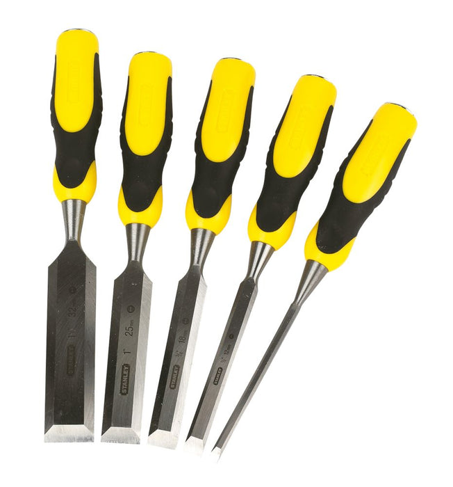 Stanley Bevel Edge Chisel Set 5 Pcs — Screwfix EU
