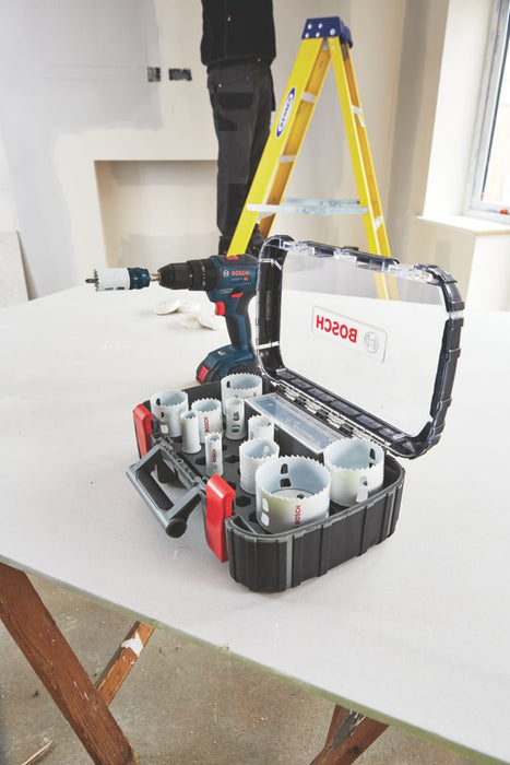Bosch Progressor 11-Saw Multi-Material Holesaw Set