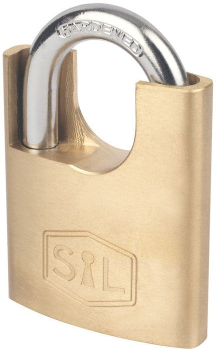 Smith & Locke  Brass   Closed Shackle  Padlock 50mm