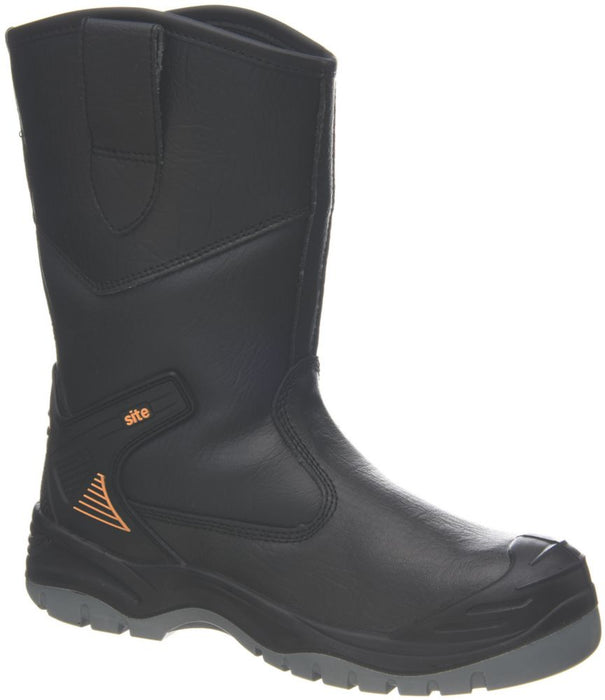 Site Hydroguard   Safety Rigger Boots Black Size 10