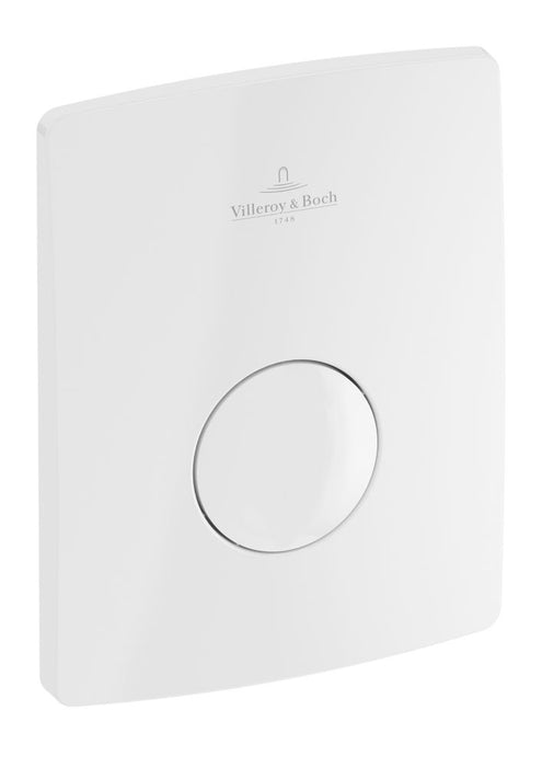 Villeroy & Boch ViConnect Single-Flush Urinal Flush Plate White