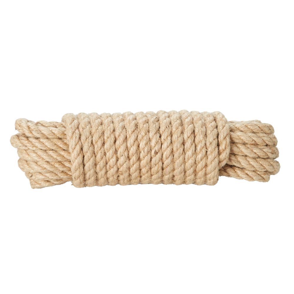 Diall Twisted Rope Natural 14mm x 10m — Screwfix EU